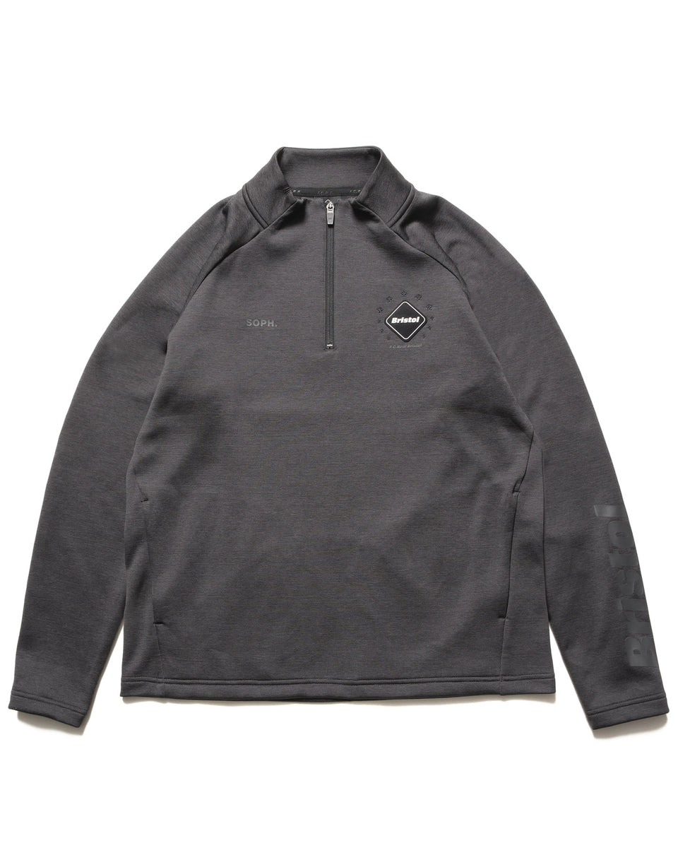 Pre-order ] F.C.Real Bristol 26A/W QUARTER KNIT ESSENTIAL HALF-ZIP
