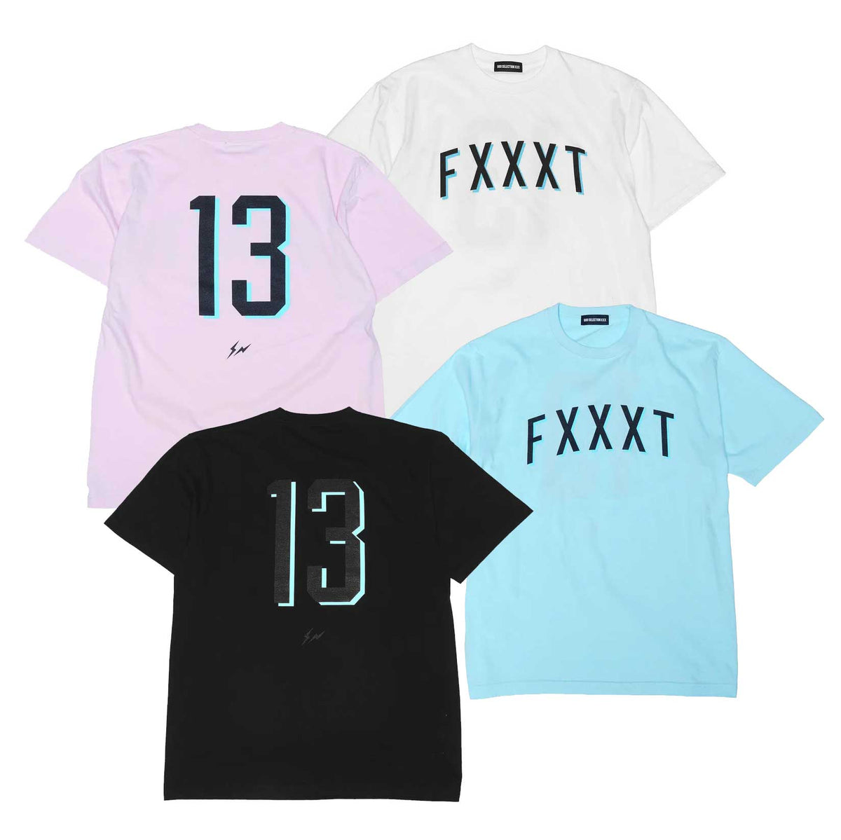 Pre-order ] fragment design x GOD SELECTION XXX 13th Anv FXXXT Tee