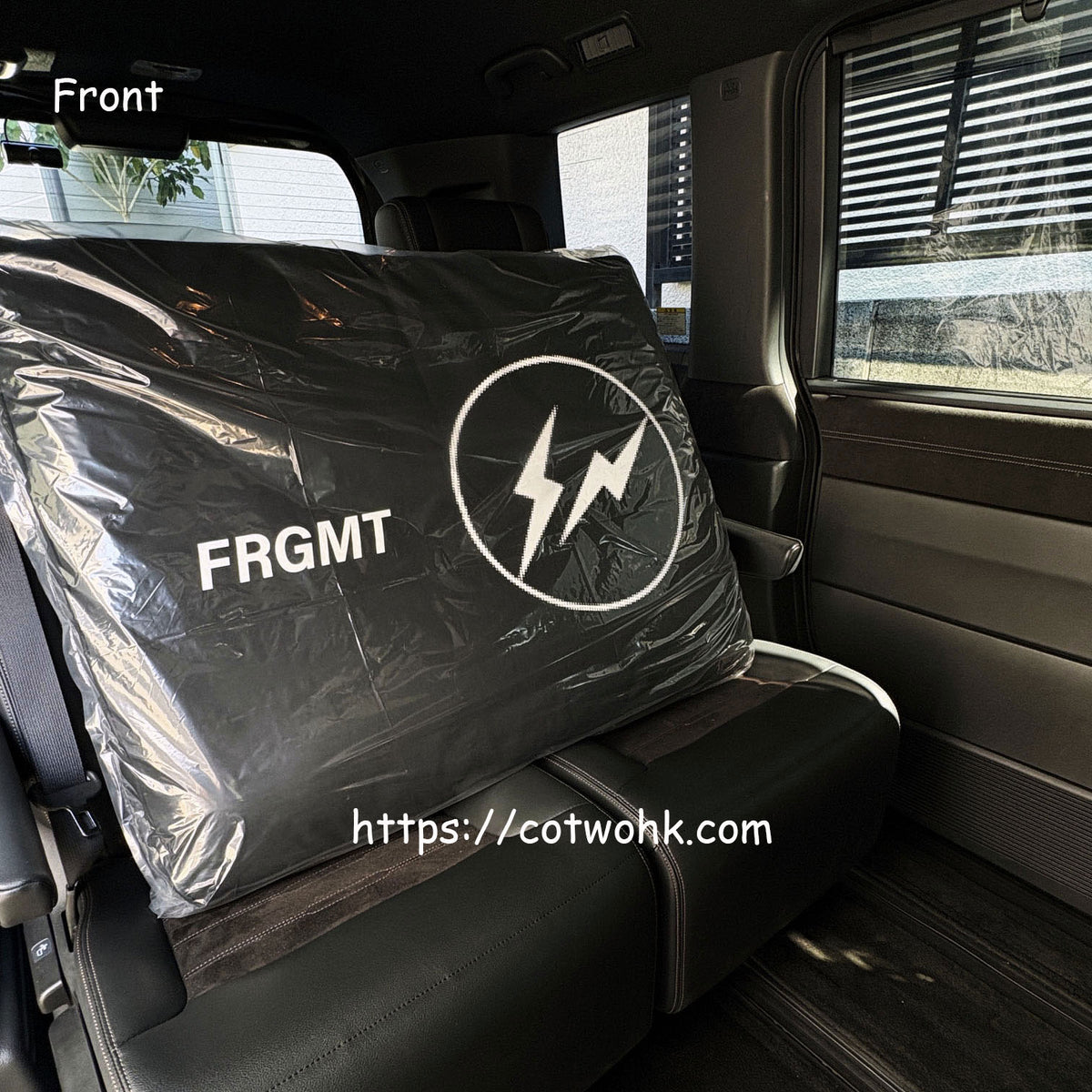 fragment design x Gallery1950 Floor Cushion (L) [ Black x Black