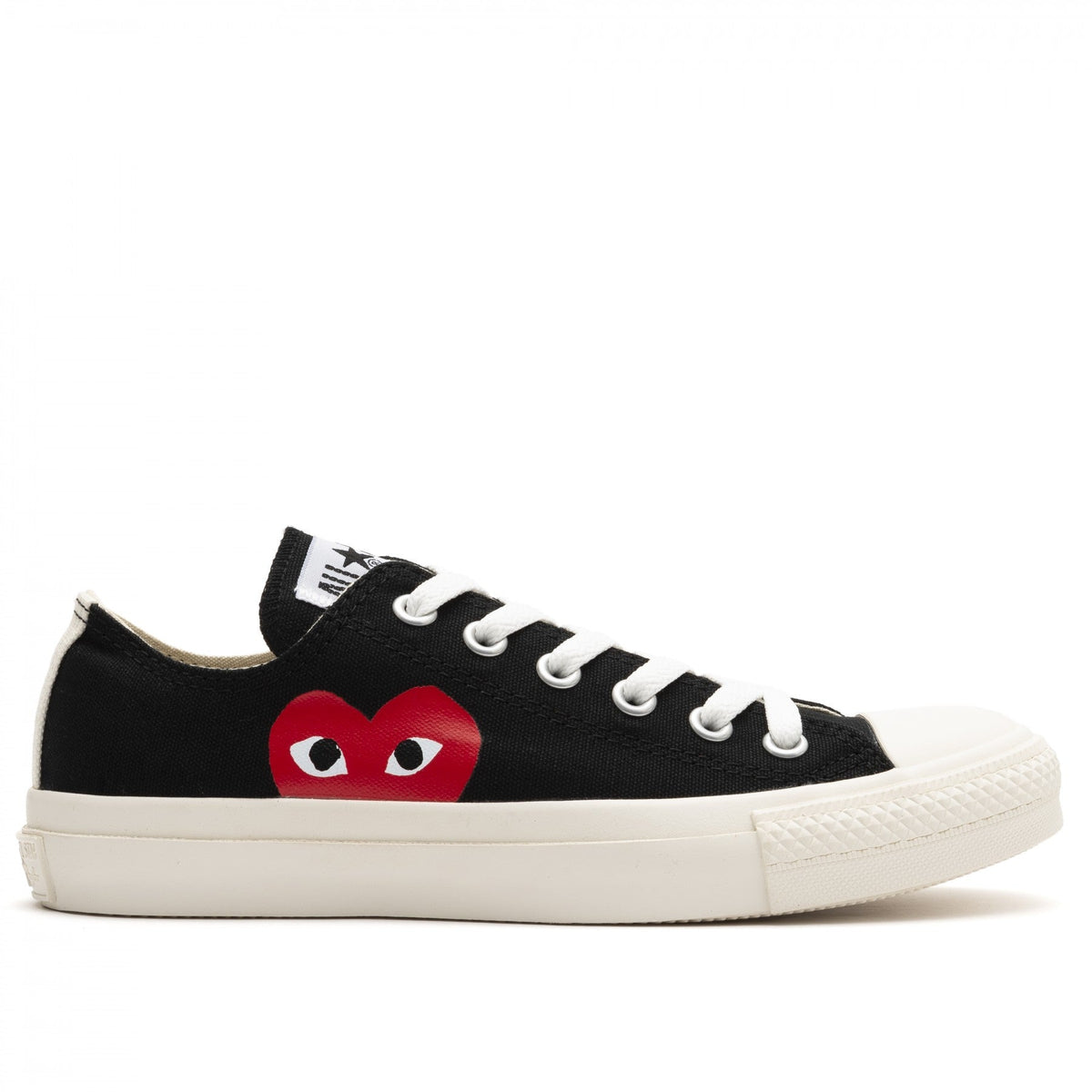 Restock ] COMME des GARCONS Converse Allstar Low ( Black ) [ AZ