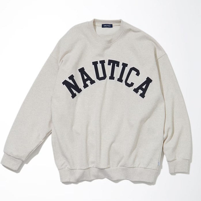 NAUTICA ( JAPAN ) Arch Logo Crewneck Sweatshirt