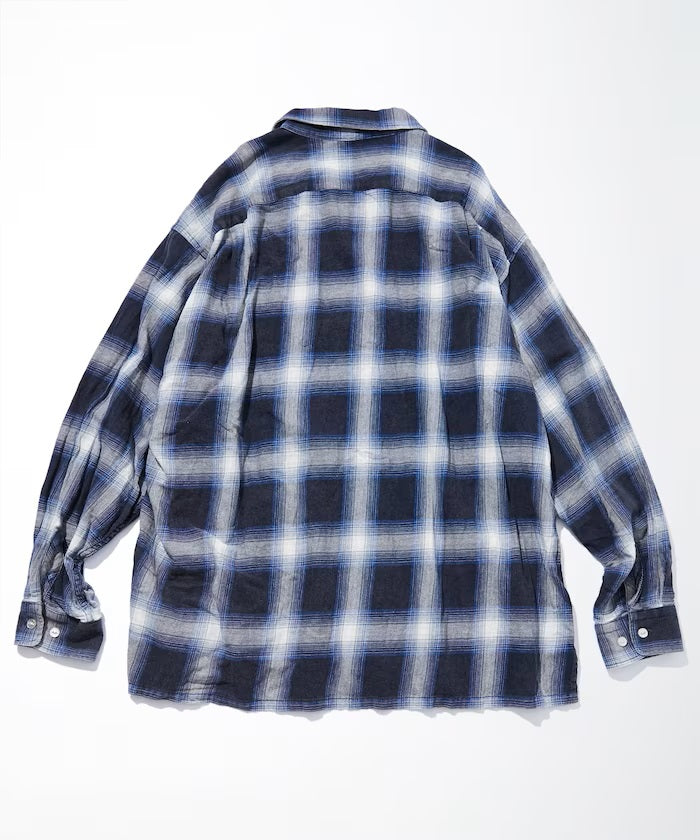 NAUTICA/Bleech Ombre Check L/S Shirts｜Daytona Park(FREAK'S