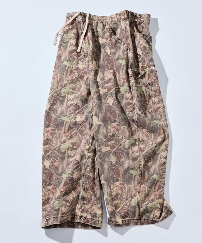 NAUTICA ( JAPAN ) Superwide Curve Silhouette Camo Pattern