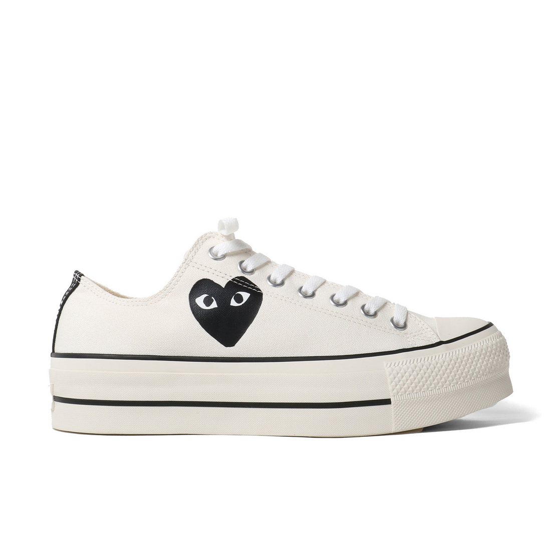 COMME des GARCONS PLAY x CONVERSE - Allstar Low- (White COMME des GARCONS PLAY x CONVERSE - Allstar Low- (White
