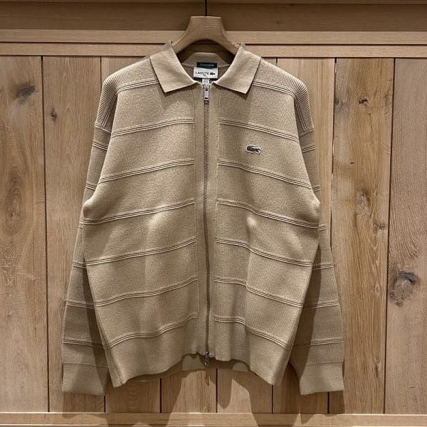 BEAMS x LACOSTE Zip Cardigan – cotwohk