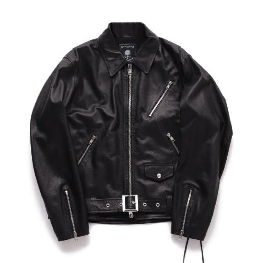mastermind JAPAN 24S/S LEATHER JACKET [ MJ24E12-BL028