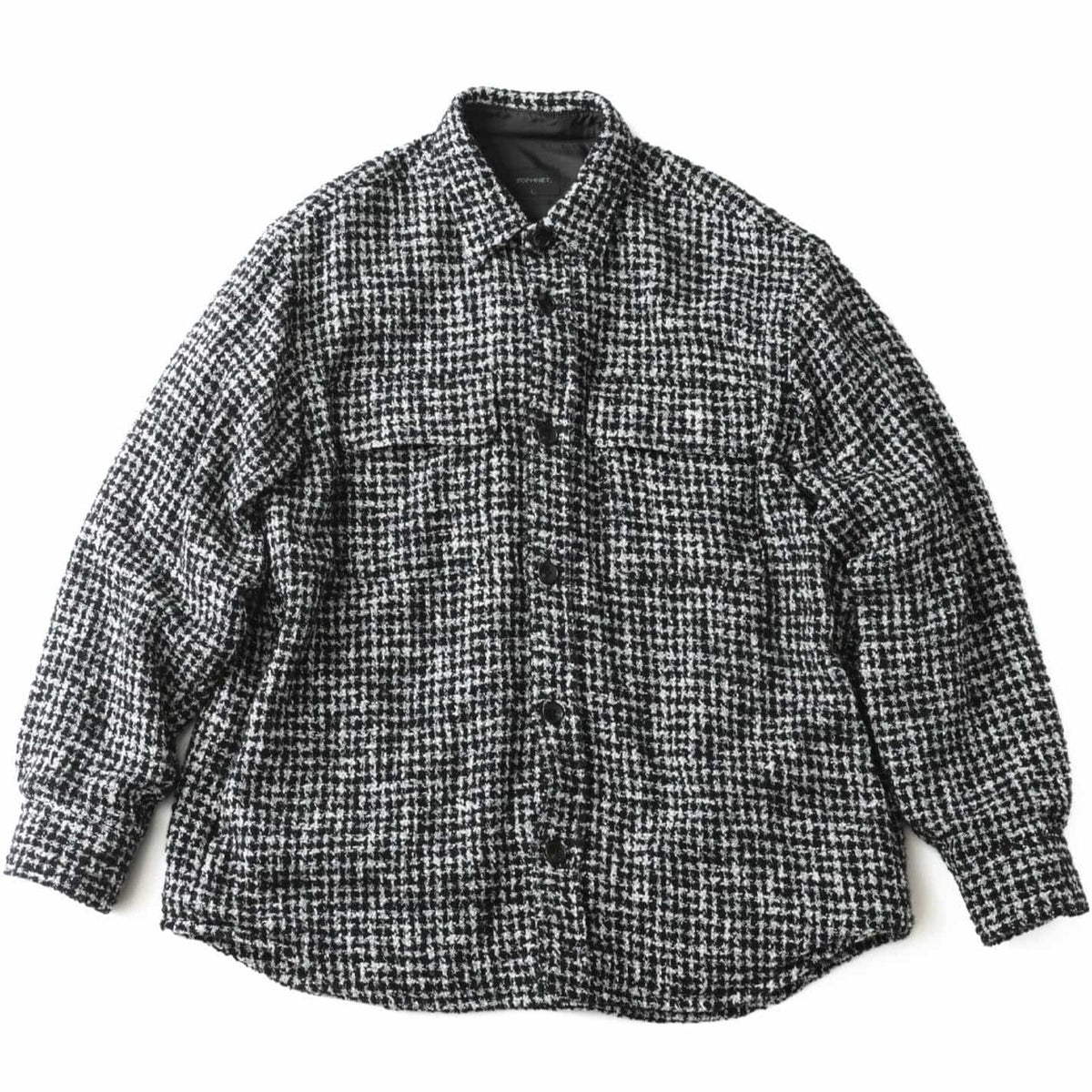 SOPHNET. 23A/W MOULIN WOOL OVERSIZED SHIRT JACKET