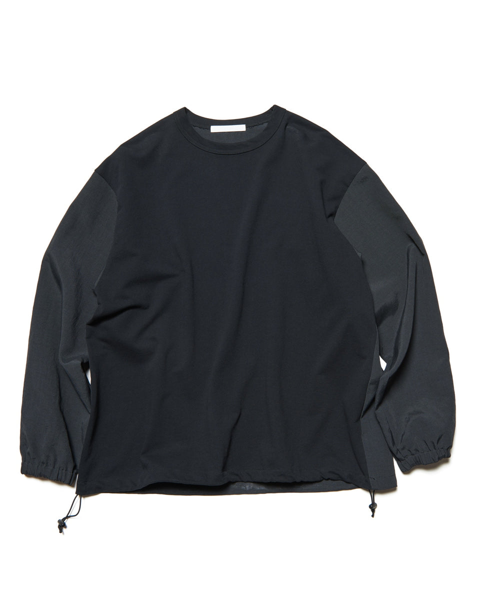 SOPHNET. 25A/W FABRIC-MIX L/S TOP [ SPNT-252022 ] – cotwohk