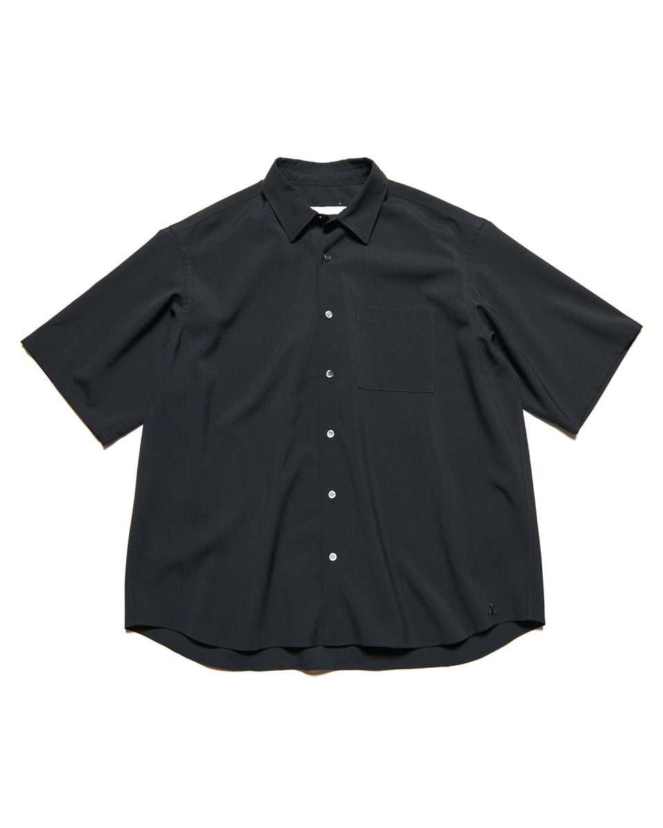 SOPHNET. 25A/W HIGH-TWIST POPLIN RELAX-FIT S/S SHIRT [ SPNT-252036