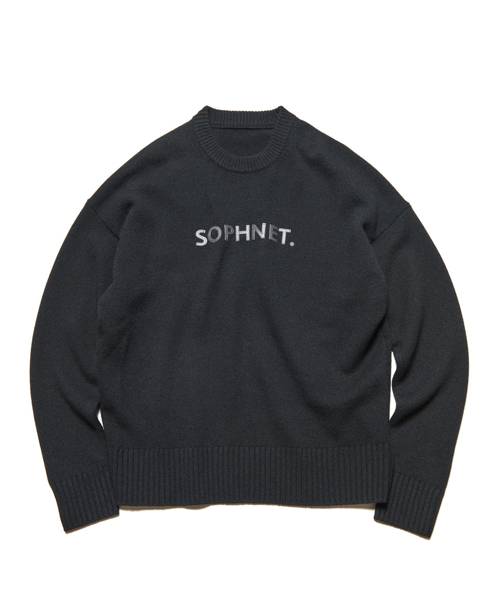SOPHNET. 25A/W LOGO PATCH KNIT [ SPNT-252078 ] – cotwohk