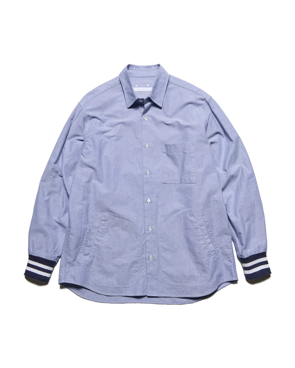 SOPHNET. 26S/S RIBBED REGULAR COLLAR SHIRT [ SPNT-260003 ] – cotwohk