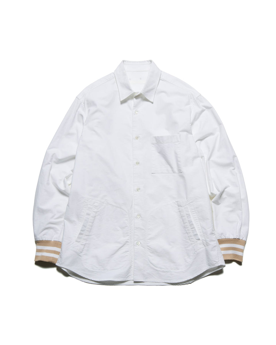 SOPHNET.ソフネット 2026SS RIBBED REGULAR COLLAR SHIRT SPNT-260003新品【3】【MSHA82552】 SOPHNET. 26S/S RIBBED REGULAR COLLAR SHIRT [ SPNT-260003 ] – cotwohk