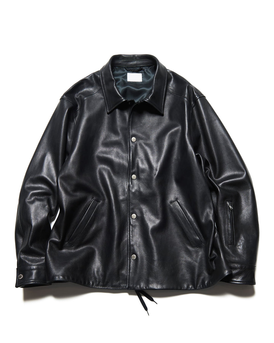SOPHNET. 26A/W LEATHER COACH BLOUSON [ SPNT-262029 ] – cotwohk