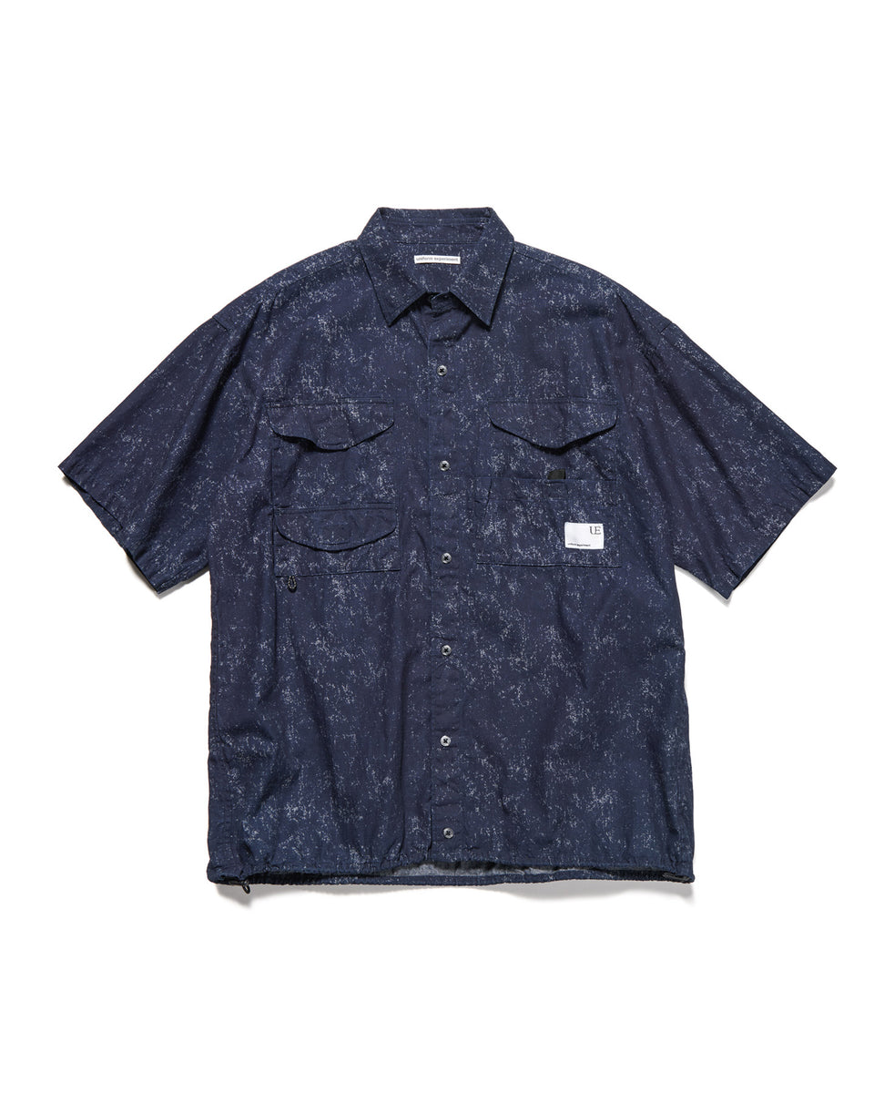 ふ*み様 PANEL BORDER S/S T-SHIRT XL ブラックEN