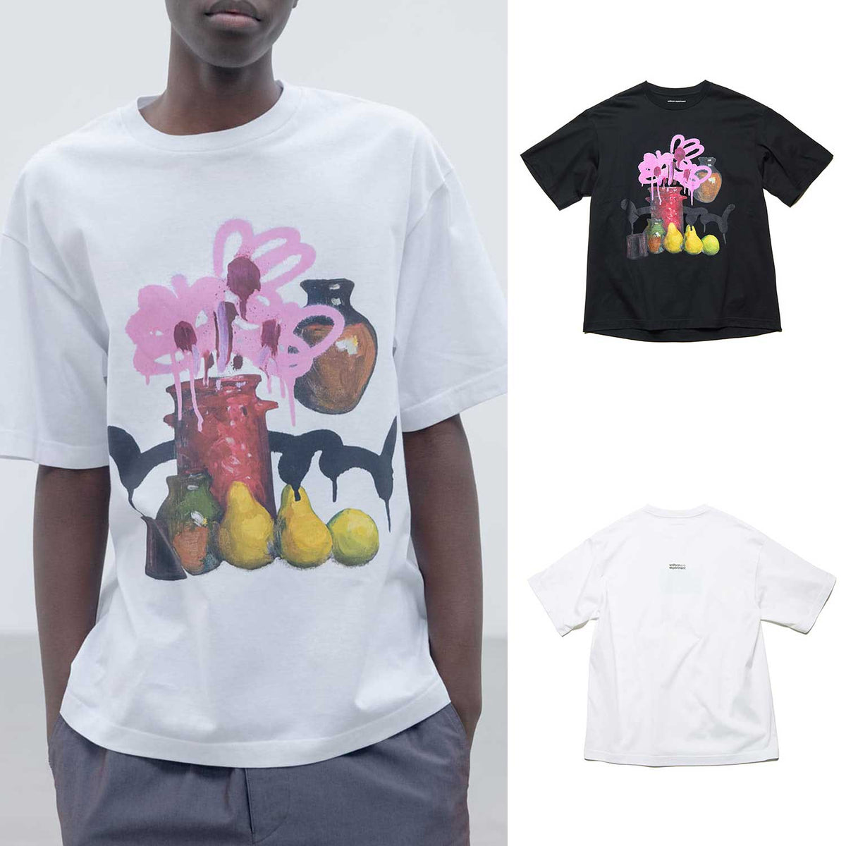 uniform experiment 26S/S MICHAEL CHERNO: RED VASE TEE [ UE-260071 