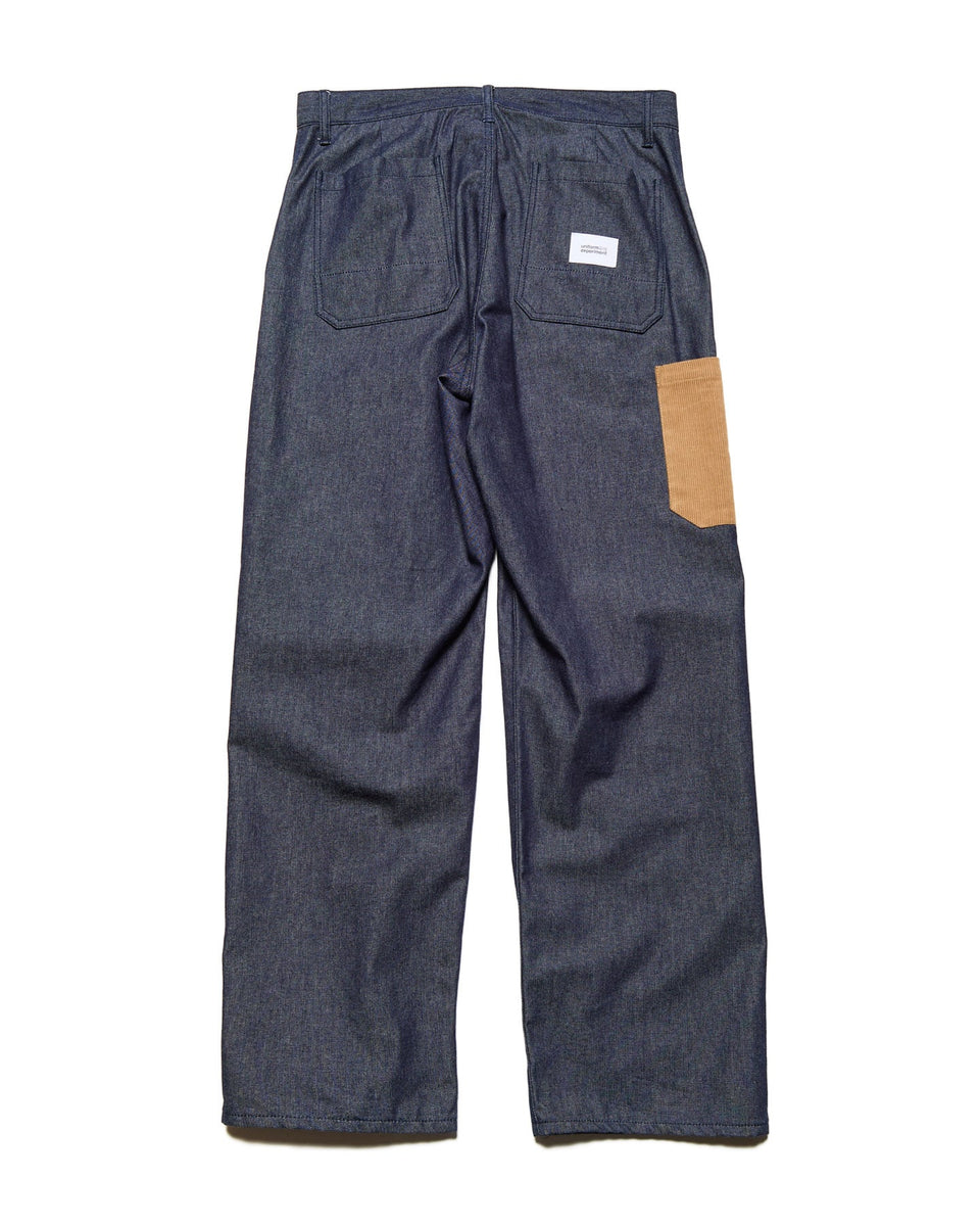 uniform experiment 26S/S DENIM PAINTER PANTS [ UE-260003 ] – cotwohk