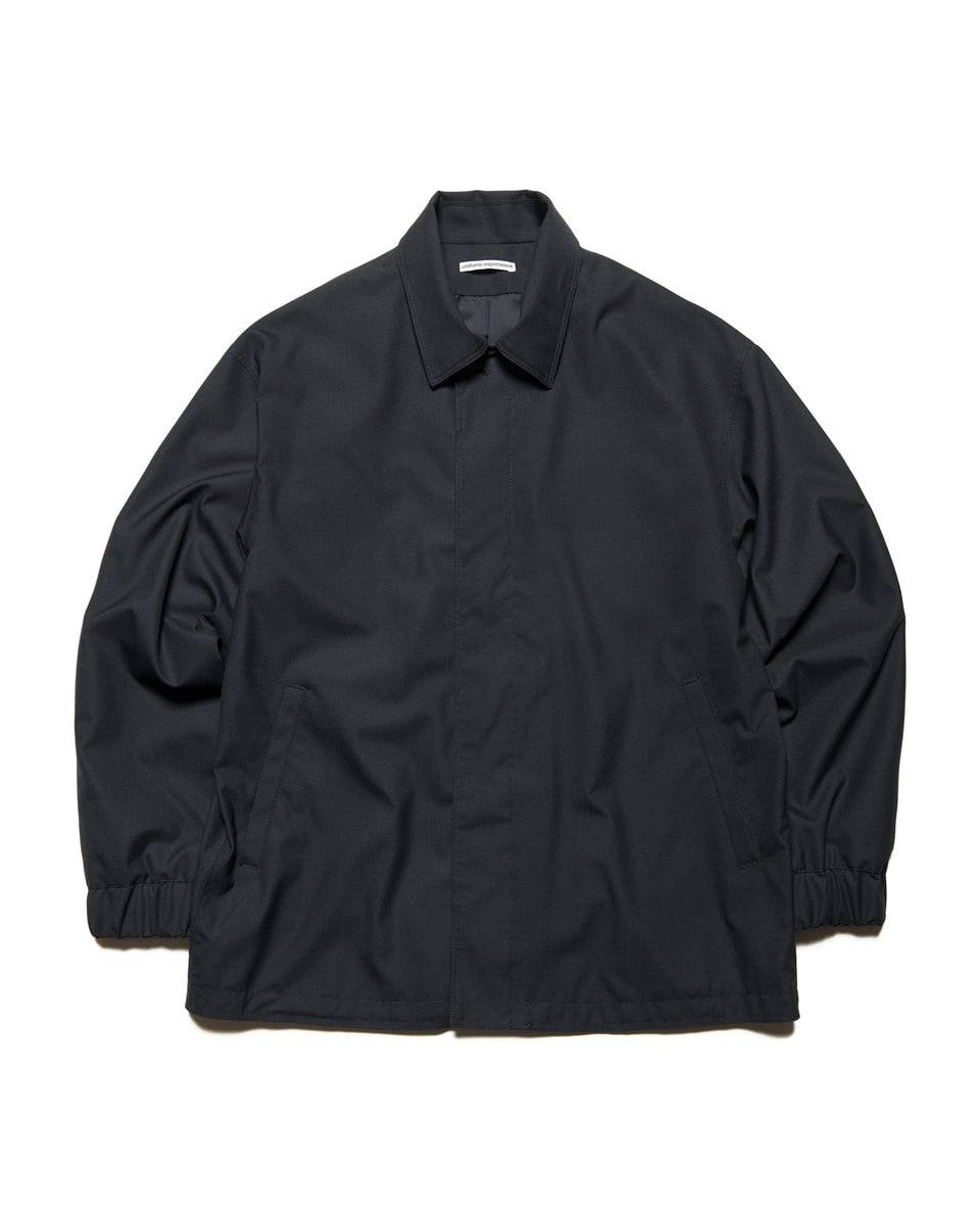 uniform experiment 26S/S STRETCH WOOL FLY FRONT BLOUSON [ UE