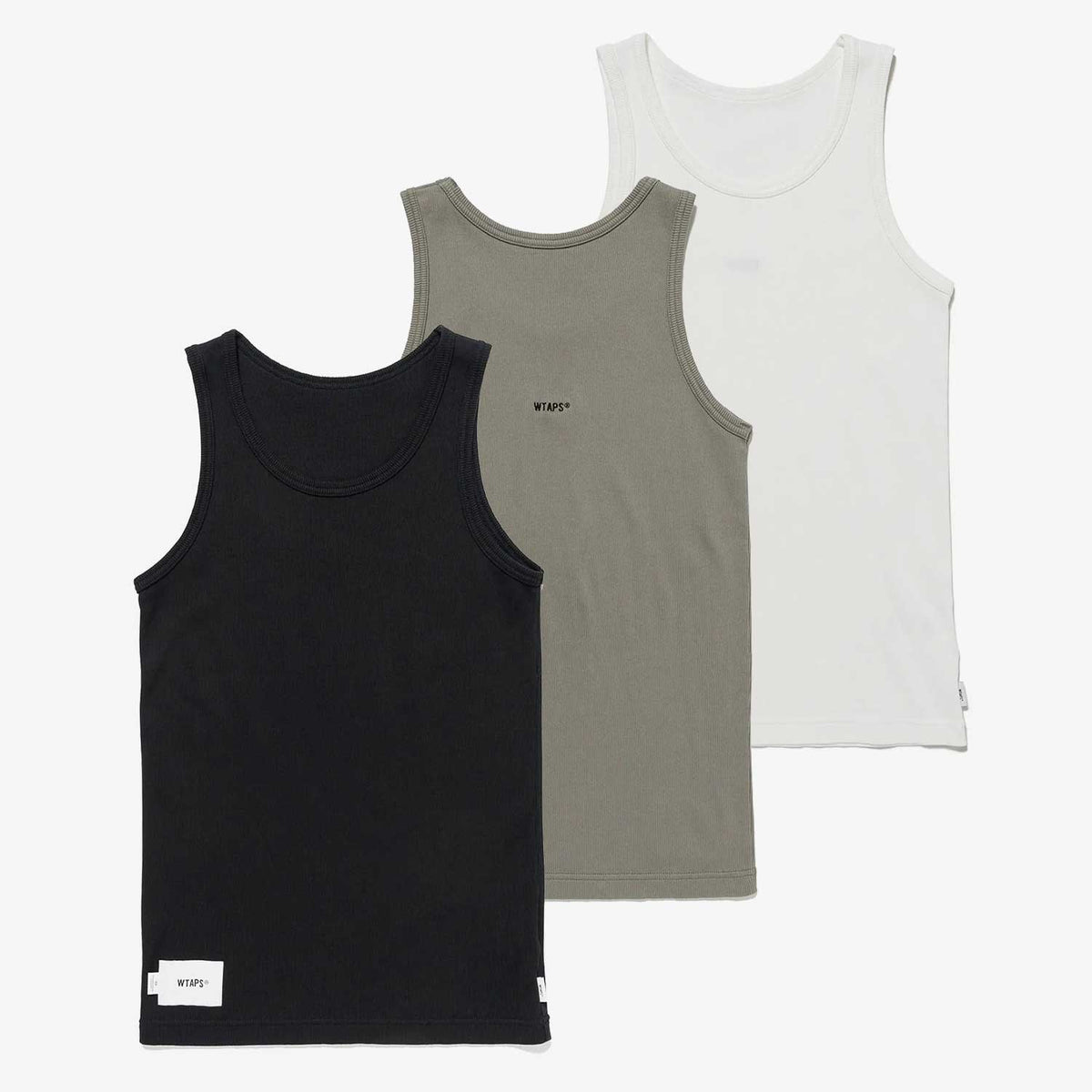 Pre-order ] WTAPS 26S/S SIGN / TANK TOP / COTTON [ 261ATDT-CSM33
