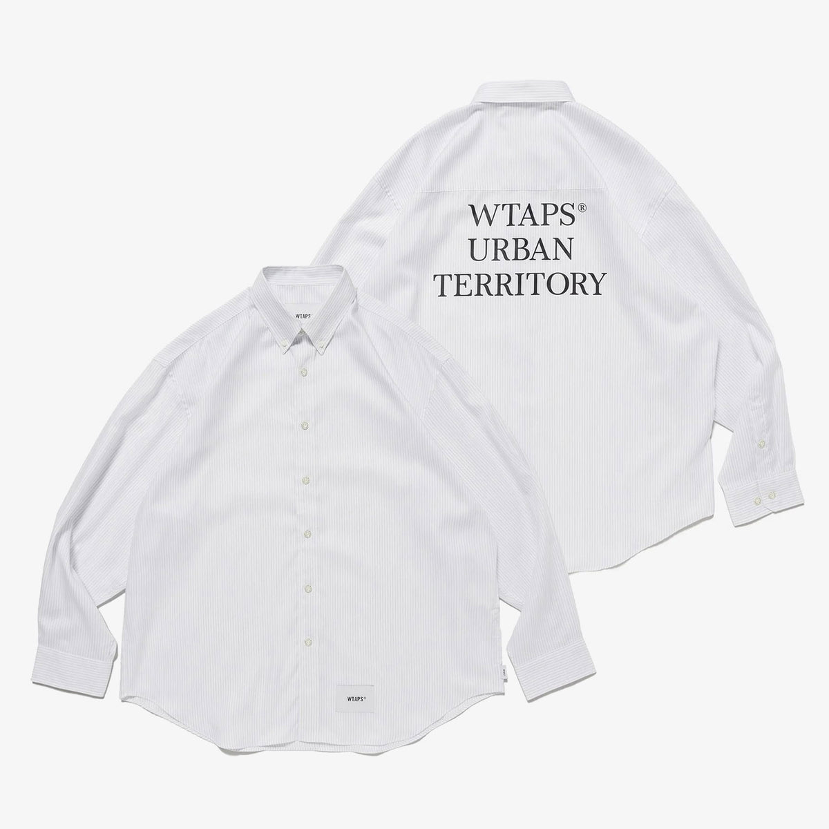 Pre-order ] WTAPS 26S/S BD 02 / LS / COTTON. HERRINGBONE. TEXTILE