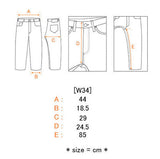 VANQUISH x fragment design Hard Slim Straight Denim Pants [ VFP3001 ]