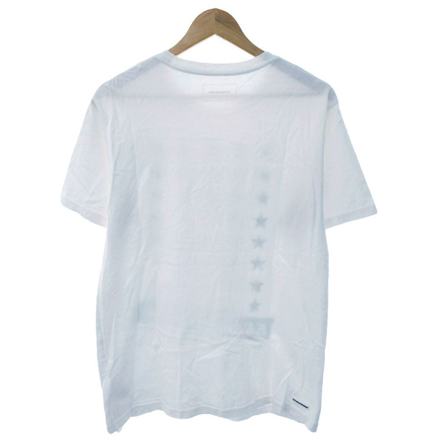 最安値通販2018AW FCRB 40STAR TEE WHITE サイズM Tシャツ Tシャツ/カットソー(半袖/袖なし)