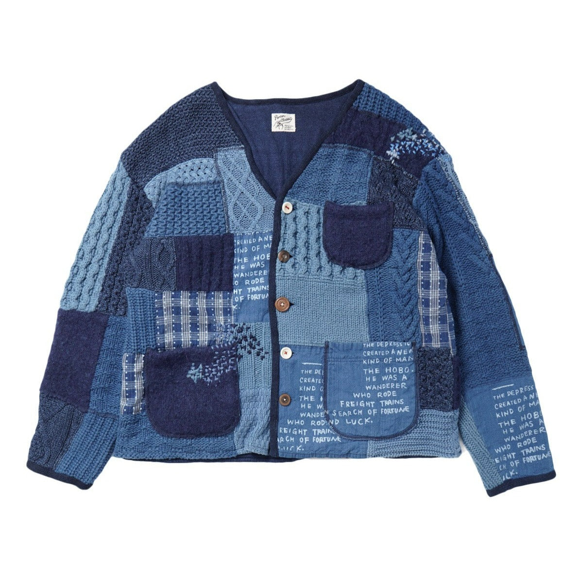 Porter Classic PATCHWORK KNIT CARDIGAN [ PC-020-1213 ] – cotwohk