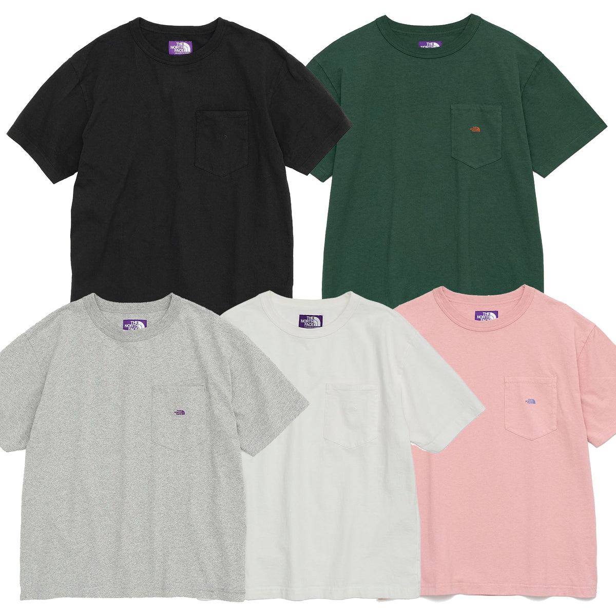 THE NORTH FACE PURPLE LABEL 7oz H/S Pocket Tee [ NT3315N