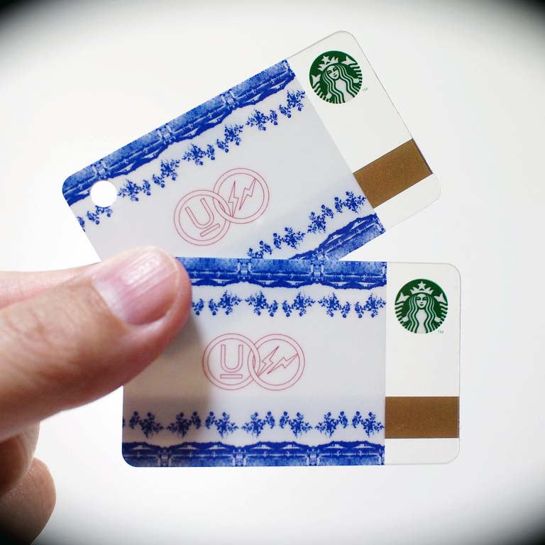 UNDERCOVER x fragment design x STARBUCKS MINI CARD – cotwohk