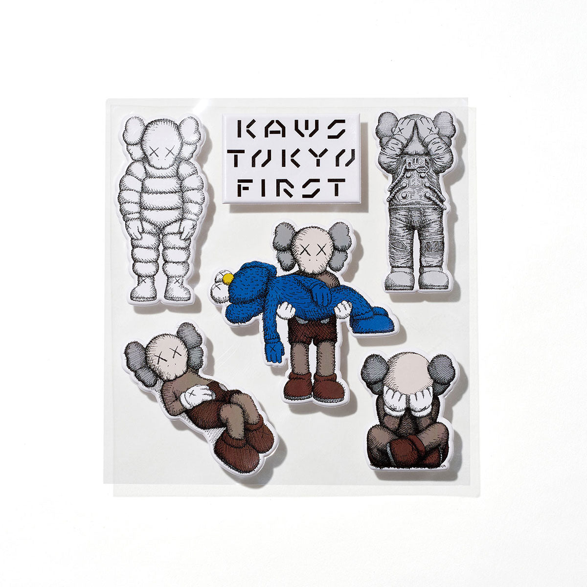 KAWS TOKYO FIRST Puffy Sticker – cotwohk