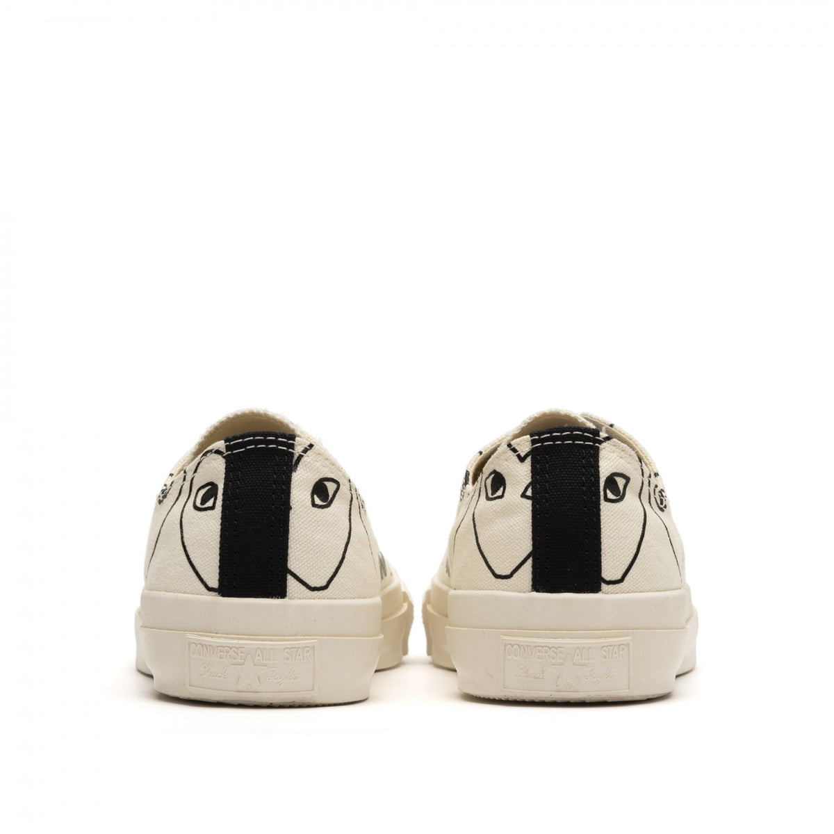 COMME des GARCONS Converse Chuck Taylor Low ( White ) [ AZ-K118