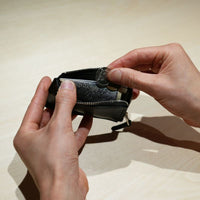 JAM HOME MADE 4NK Trick Mini Zip Coin Wallet [ JNS1232 ]
