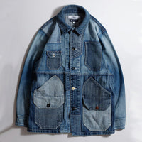 FDMTL 24S/S COVERALL JACKET YR WASH [ FA24JK11U ]