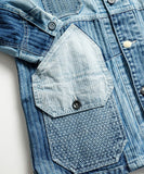 FDMTL 24S/S COVERALL JACKET YR WASH [ FA24JK11U ]