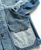 FDMTL 24S/S COVERALL JACKET YR WASH [ FA24JK11U ]