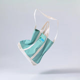 JAPAN Convenience Store FAMIMA PARK AZABUDAI Green Stripe Tote Bag