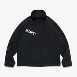 WTAPS 26S/S TRACK / JACKET / NYLON. TUSSAH. PERTEX® [ 261CWDT-JKM01 ] black
