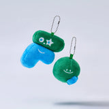 JAPAN Convenience Store FAMIMA PARK AZABUDAI Stuffed F Key Holder