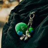 JAPAN Convenience Store FAMIMA PARK AZABUDAI Stuffed Sun & Star Key Holder