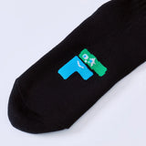 JAPAN Convenience Store FAMIMA PARK AZABUDAI Line Socks [ Black ]