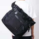 master-piece 30th Anniversary Series "Black Crazy" Tote Messenger Bag No.01742-30th