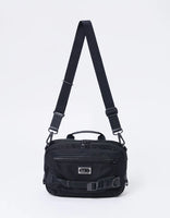 master-piece 30th Anniversary Series "Black Crazy" Shoulder Bag No.01757-30th