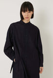 BLUE BLUE JAPAN GOLD YARN INDIGO BAND COLLAR SHIRT ONE PIECE