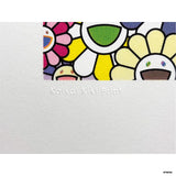 MURAKAMI TAKASHI kaikai kiki Flower Tanzaku [ Enjoying the Cool in Summer on a Riverside Platform ]