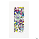 MURAKAMI TAKASHI kaikai kiki Flower Tanzaku [ Enjoying the Cool in Summer on a Riverside Platform ]