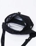 master-piece 30th Anniversary Series "Black Crazy" Sling Bag No.02870-30th