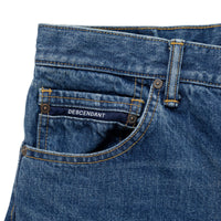 DESCENDANT 25A/W 1995 DENIM TROUSERS BAGGY LIGHT WASH [ 252WVDS-PTM04 ]