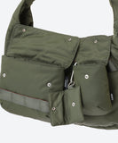 COMME des GARCONS HOMME NYLON TWILL 3-POCKET MOON BAG [ HR-K207-051 ]