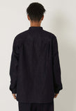BLUE BLUE JAPAN GOLD YARN INDIGO PULL-OVER LS SHIRT