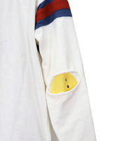 KAPITAL 16/- Dense Jersey Elbow-Rip Football Long T-Shirt (88pt) [ EK-1603LC ]