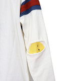 KAPITAL 16/- Dense Jersey Elbow-Rip Football Long T-Shirt (88pt) [ EK-1603LC ]